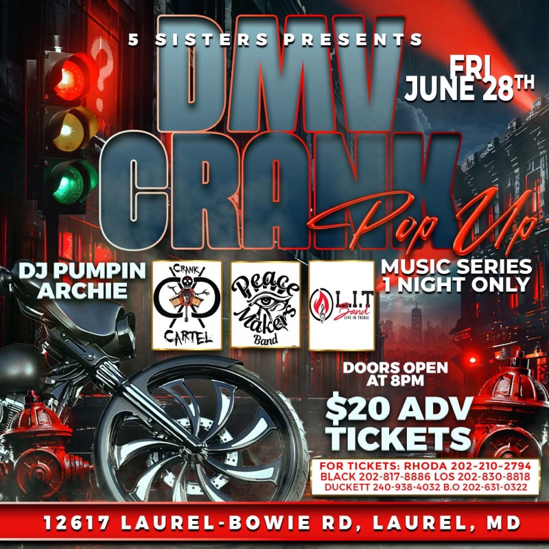 Crank Event Flyer
