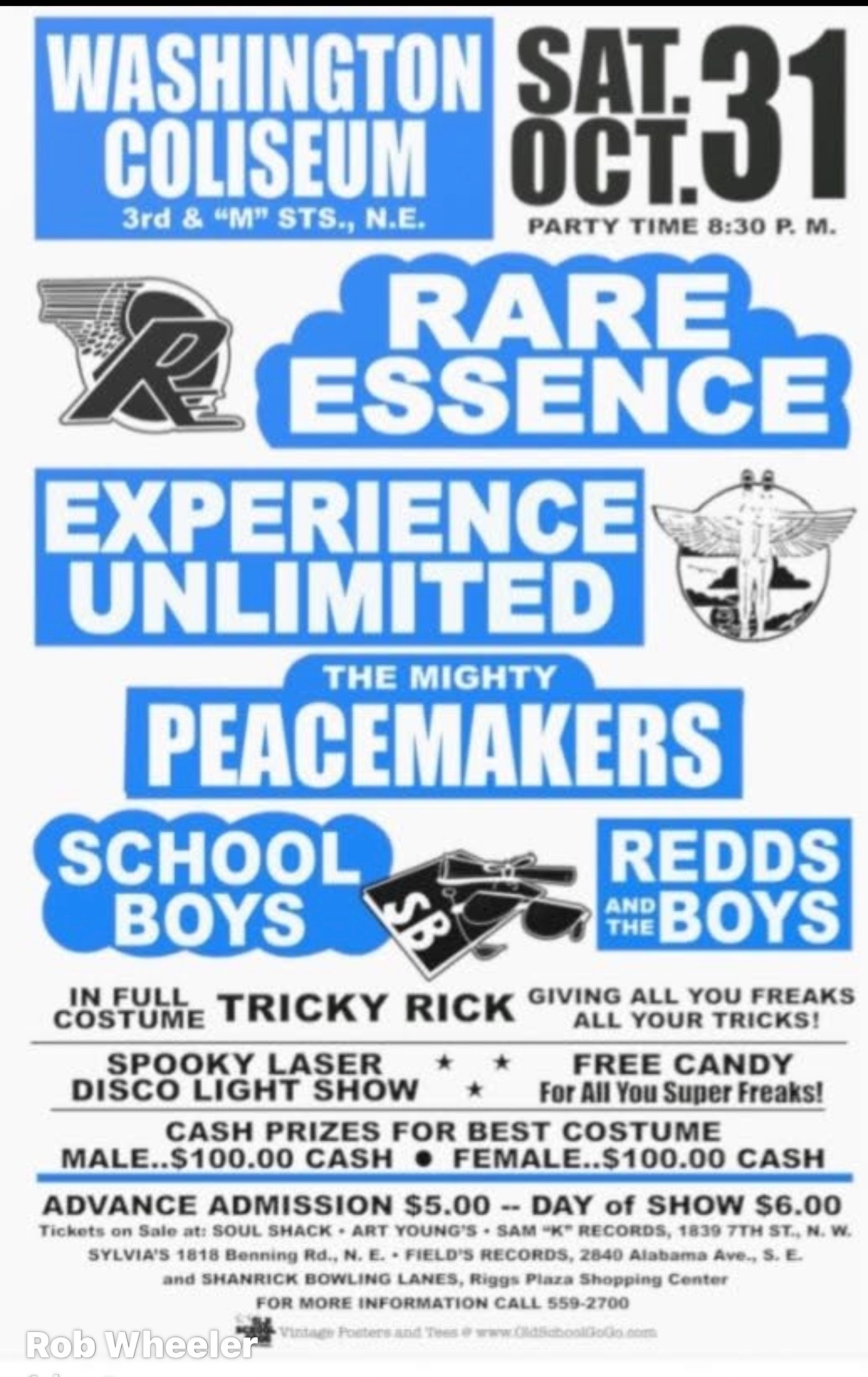 Peacemakers Rare Event Flyer